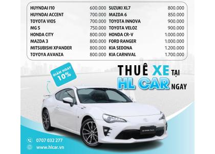 Thuê xe tự lái quận 4 giá rẻ