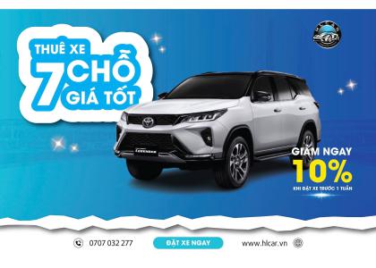 Thuê xe tự lái quận 3 giá rẻ