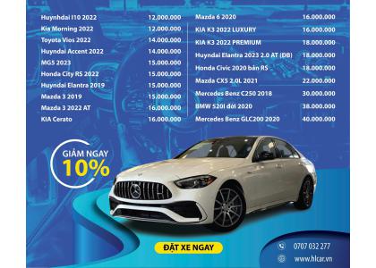 Thuê xe đi chơi lễ 30/4