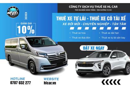 Cho c&ocirc;ng ty thu&ecirc; xe 16 chỗ