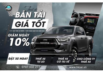 Giá thuê xe bán tải theo ngày